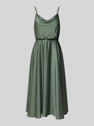Knielanges Cocktailkleid mit Wasserfall-Ausschnitt von Jake*s Cocktail - 23