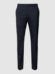 Slim Fit Chino mit französischen Eingrifftaschen von CK Calvin Klein Blau - 32