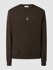 Bluza z detalami z logo model ‘Encore’  od Les Deux Brązowy - 13