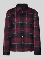 Overhemdjack met platte kraag van Scotch & Soda Rood - 4