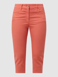 Slim Fit Caprijeans mit Stretch-Anteil Modell 'Cora' von Zerres Rot - 13