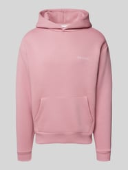 Hoodie mit Label-Print von REVIEW Pink - 20