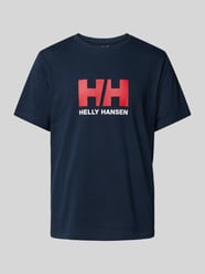 T-shirt met labelprint van Helly Hansen - 6