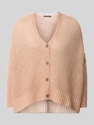 Oversized Strickjacke mit Alpaka-Anteil von Luisa Cerano Pink - 12