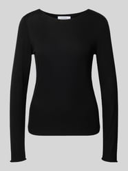 Shirt met lange mouwen van lyocellmix van COMMA - 41