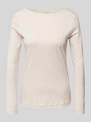 Longsleeve mit U-Boot-Ausschnitt von Christian Berg Woman Beige - 1