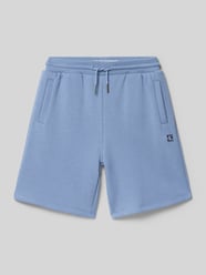 Szorty dresowe o kroju regular fit z mieszanka bawełny od Calvin Klein Jeans - 2