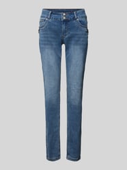 Slim Fit Jeans met viscose-aandeel in 5-pocketdesign van Buena Vista - 7