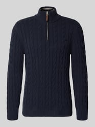 Sweter dzianinowy z czystej bawełny od Superdry - 4