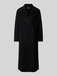 Lange jas van scheerwol met tailleriem, model 'MANU' van Weekend Max Mara - 20