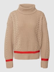 Gebreide coltrui van Marc Cain Bruin - 31
