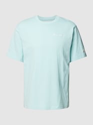 T-Shirt mit Logo-Stitching von CHAMPION Grün - 30