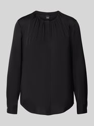Slim Fit Bluse mit Raffungen Modell 'Banorah' von BOSS - 32