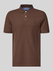 regular fit poloshirt met gestikt logo van Fynch-Hatton - 3
