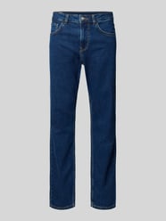 Jeansy o kroju straight fit z mieszanki bawełny model ‘CASH’ od Pepe Jeans - 8