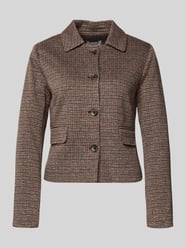 Regular fit blazer met viscose van More & More - 43