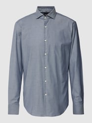 Business-Hemd mit Haifischkragen Modell 'Joe' von BOSS Blau - 15