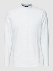 Slim fit vrijetijdsoverhemd met maokraag, model 'TENOX' van Esprit Collection Groen - 43