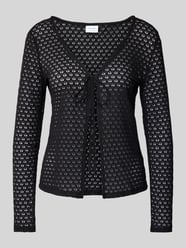 Strickjacke mit V-Ausschnitt Modell 'MIRO' von Vila - 10