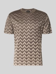 T-Shirt mit Rundhalsausschnitt von Emporio Armani Beige - 7
