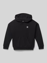 Bluza z kapturem i kieszenią kangurką od adidas Originals - 4