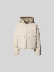 Regular Fit Jacke mit Allover-Logo-Print von Moose Knuckles Beige - 39