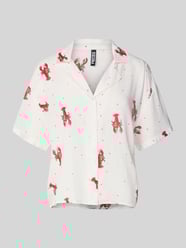 Relaxed Fit Blusenshirt aus reiner Viskose Modell 'NYA' von Pieces - 12