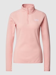 Sweatshirt mit Label-Stitching Modell 'DUSTY' von The North Face Rosa - 24