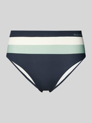 High Waist Bikini-Slip mit hohem Beinausschnitt von Marc O'Polo - 8