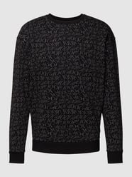 Sweatshirt mit Logo-Muster von JOOP! Collection Schwarz - 15