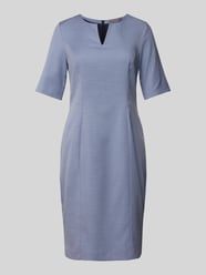 Knielange jurk met structuurmotief van Christian Berg Woman Selection - 40