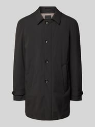 Lange jas met kentkraag van bugatti - 8