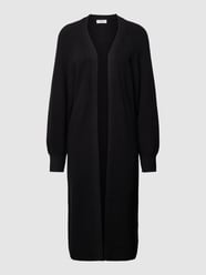 Longcardigan mit Ballonärmeln Modell 'Odanna Rachelle' von MOSS COPENHAGEN Schwarz - 43