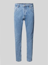 Tapered fit jeans in 5-pocketmodel, model 'Alex Cross' van GABBA - 3