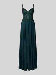 Abendkleid mit Ziersteinbesatz von LUXUAR FASHION - 40