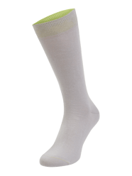 Sokken met stretch  van Von Jungfeld Grijs - 25