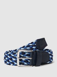 Flechtgürtel mit Dornschließe von Paul & Shark Blau - 9
