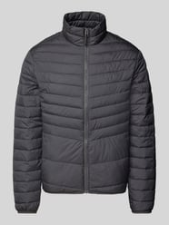 Steppjacke mit Stehkragen Modell 'STATE' von Jack & Jones Grau - 36