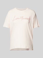 T-Shirt mit Statement-Print Modell 'TOMMER' von Zadig & Voltaire Rosa - 28