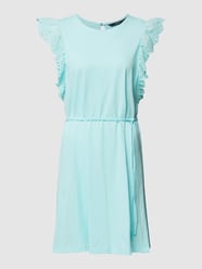 Mini-jurk met tailleband, model 'ELIS' van Vero Moda Turquoise - 41