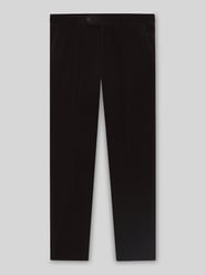 Slim fit corduroy broek van puur katoen - BECKHAM x BOSS van BOSS - 44