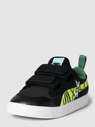 Sneakers met klittenbandsluiting van Puma Grijs / zwart - 48