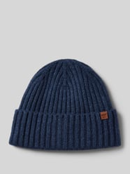 Beanie mit Label-Detail Modell 'WYON' von Barts Blau - 45