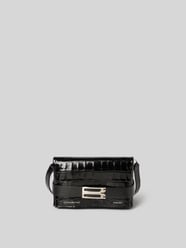 Handtasche mit Label-Detail von Victoria Beckham Schwarz - 9