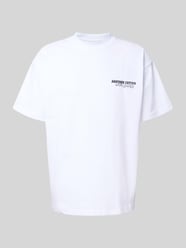 T-shirt o kroju oversized z nadrukiem z logo model ‘Getaway’ od ANOTHER COTTON LAB - 4