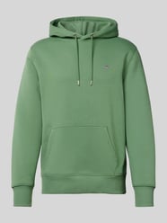 Hoodie mit Label-Stitching von Gant - 10