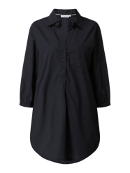 Blouse met 3/4-mouwen, model 'Amelie' van Broadway NYC Blauw / turquoise - 43