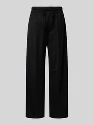 Spodnie o kroju loose fit o szerokości z mieszanki wiskozy model 'JANY' od ONLY - 24