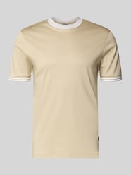 t-shirt o kroju slim fit z czystej bawełny model 'H-TESSLER 238' od BOSS - 32