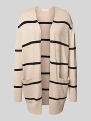 Gebreid jack van viscosemix van Christian Berg Woman Beige - 28